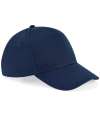 BB18 B18 Beechfield Ultimate 6 Panel Cap French Navy colour image
